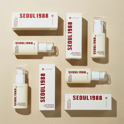 Korean Seoul 1988 30Ml Retinal Serum Ginseng Nicotinamide Facial Essence Sooth and Balanc Skin Care Liposome 2% + Black Ginseng